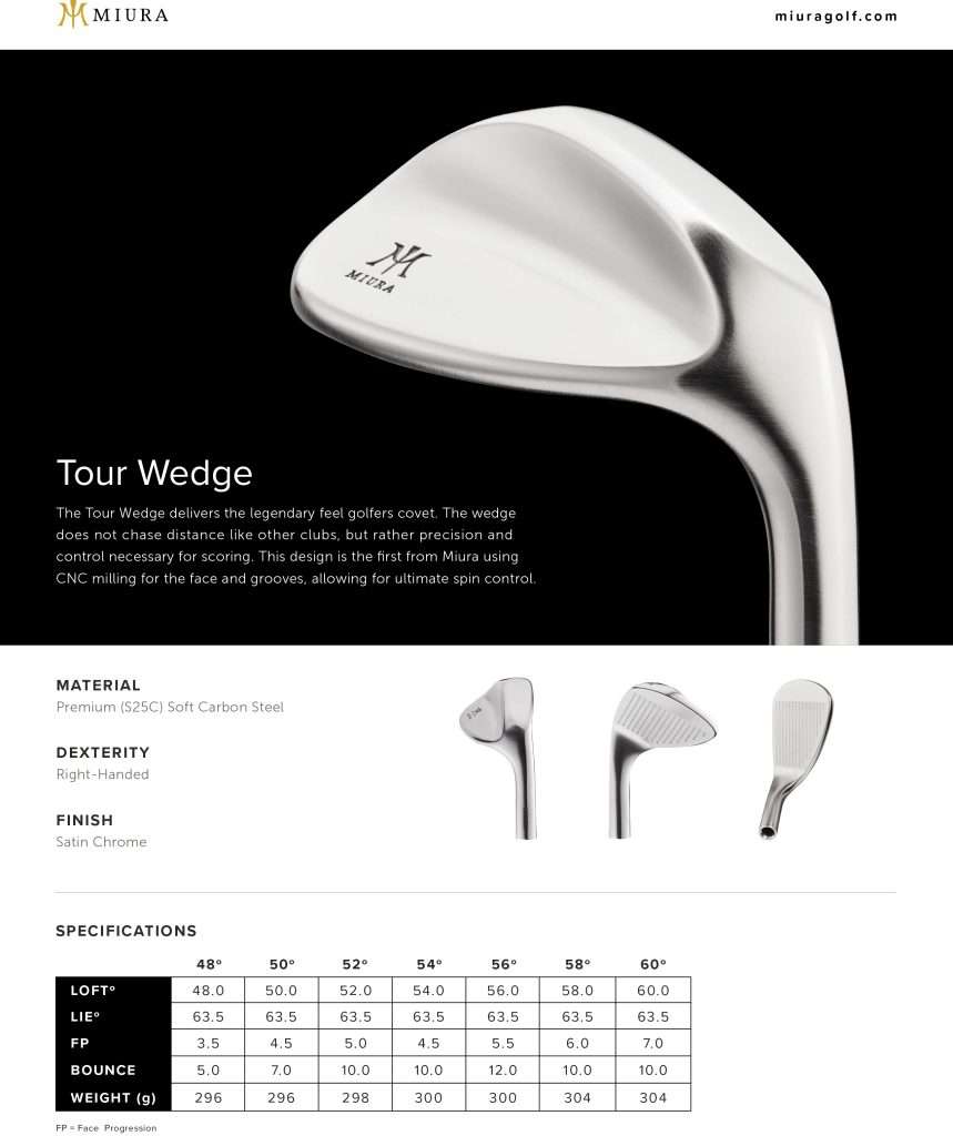 Miura Tour Wedge